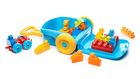 Fisher-Price, Mega Bloks, Mobilna walizeczka z klockami, 16 elementów