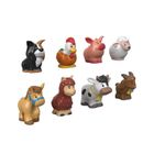 Fisher-Price, Zwierzątka z farmy, zestaw 8 figurek