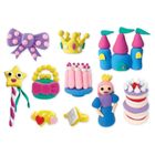 Floss & Rock, Clay & Play, Księżniczki, masy plastyczne, 10 kolorów