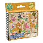 Floss & Rock, Dżungla, mini puzzle, 24 elementy