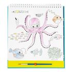 Floss & Rock, Ocean, maluj po numerach, zestaw z farbkami