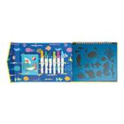 Floss & Rock, Ocean, szkicownik z kredowymi pisakami