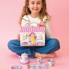 Floss & Rock, Przyjaciółki, zestaw do herbaty z grającym czajniczkiem, 9 elementów