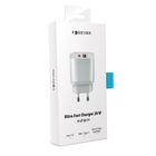 Forever Core, ładowarka sieciowa 2x Type-C PD+QC3.0 (20W) biała
