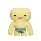Fuggler, Rabid Rabbit Green, Count Undergoo Mcgoo Orange, Squidge Yellow, figurki kolekcjonerskie, 3 szt.