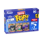 Funko Bitty Pop! DC, mini figurki kolekcjonerskie, 4 szt.