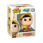 Funko Bitty Pop! Towns: Up, Russel z Domkiem, mini figurka kolekcjonerska