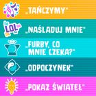 Furby, fioletowy, pluszowa zabawka elektroniczna