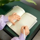 Gadget Master, notes, Follow your dreams, srebrny, cekinowy, 1 szt.