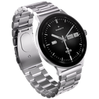 Garett, Quantum, smartwatch, stalowy, srebrny
