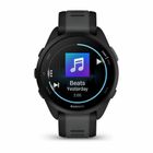 Garmin, Forerunner 165 Music, zegarek sportowy, amoled, 43 mm, czarno-szary