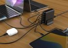 Gembird, ładowarka uniwersalna, 75W, GaN 2xUSB-A 4xUSB-C, szybkie ładowanie, czarna