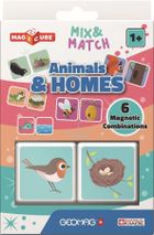 Geomag, Magicube, Mix & Match, Animals & Home, kostki magentyczne, 2 elementów