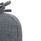 Giftdecor, poduszki na krzesło z pikowaniem i troczkami, 40-40 cm