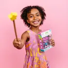 Glo Pals, Ulica Sezamkowa, Abby, postać do kąpieli i kostki sensoryczne świecące w wodzie, zestaw