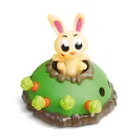 Goliath, Króliczek Pentliczek - zręcznościowa gra familijna + Let's Go Fishin - gra karciana gratis, zestaw promocyjny