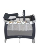 Graco, Contour Electra, łóżeczko niemowlęce z funkcją wibracji, Black