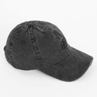 Grafitowa czapka z daszkiem unisex NOWEAR