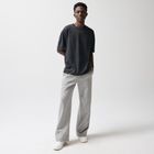 Grafitowy t-shirt regular NOWEAR