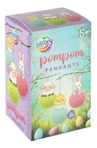 Grafix, Wielkanocne zawieszki z pomponami, zestaw kreatywny
