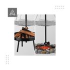 Gregman, Roast 30, palenisko ogrodowe, z grillem, 2w1