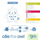Gro Company, Sowa Ollie, szumiąca maskotka z czujnikiem płaczu i lampką nocną