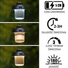 Grundig, latarka turystyczna LED, 800mAh, 180lm