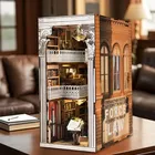 Habarri, Book Nook, Miniaturowy domek, Biblioteka Prawa, puzzle 3D, 550 elementó