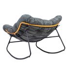 HaloFuture, bujany fotel, kokon skandynawski XL, szary