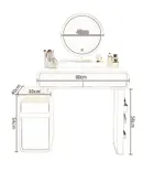 HaloFuture, toaletka kosmetyczna, szara