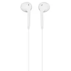 Hama, Glow II, słuchawki douszne, z mikrofonem, białe