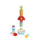 Hape, Rakieta, wieża, układanka z piłeczkami, interkatywna, 12 elementów