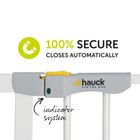 Hauck, bramka zabezpieczająca, Autoclose N Stop 2, biała