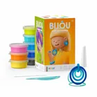 Hey Clay, Bijou, kolorowa biżuteria, masa plastyczna, 8 szt.