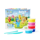 Hey Clay, Bluey, masa plastyczna, 15 szt. + królik i błazenek GRATIS, zestaw promocyjny