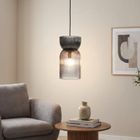 Home Styling Collection, Gloa, szklana lampa wisząca, 26 cm
