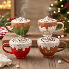 Home Styling Collection, kubki ceramiczne, 420 ml, 4 szt.