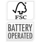 Home Styling Collection, świąteczna lampa stołowa, LED, 20 cm