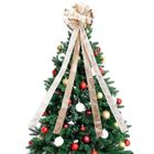 Home Styling Decoration, kokarda dekoracyjna na choinkę, złota, 130-33 cm