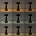 Home Styling Decoration, lampka stołowa, 21 LED, czarna, 21 cm