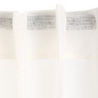 Homla, Adi, firanka, z pomponikami kremowa, 140-250 cm