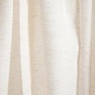Homla, Almira, zasłona, beżowa z materiału z efektem lnu, 140-250 cm