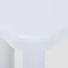 Homla, Alto, stolik kawowy, lakierowany, biały, 100-60-45 cm