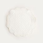 Homla, Alven, maty stołowe, ecru okrągłe z pikowaniem, 38 cm, 2 szt.