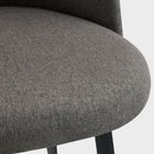 Homla, Ampla, krzesło, ciemnoszare, 47-56-78 cm