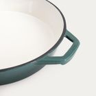 Homla, Andreas, patelnia żeliwna, zielona ombre, 26 cm