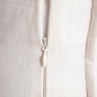 Homla, Anisha, poszewka, ecru z ozdobnym pikowaniem, 45-45 cm