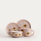 Homla, Annbee, miska, z pszczołą różowa, 13 cm