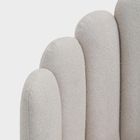 Homla, Aula, krzesło, beżowe, 49-55-85 cm