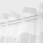 Homla, B2 Essentials Jacquard, Tape, firanka, biała żakardowa z taśmą, 140-250 cm